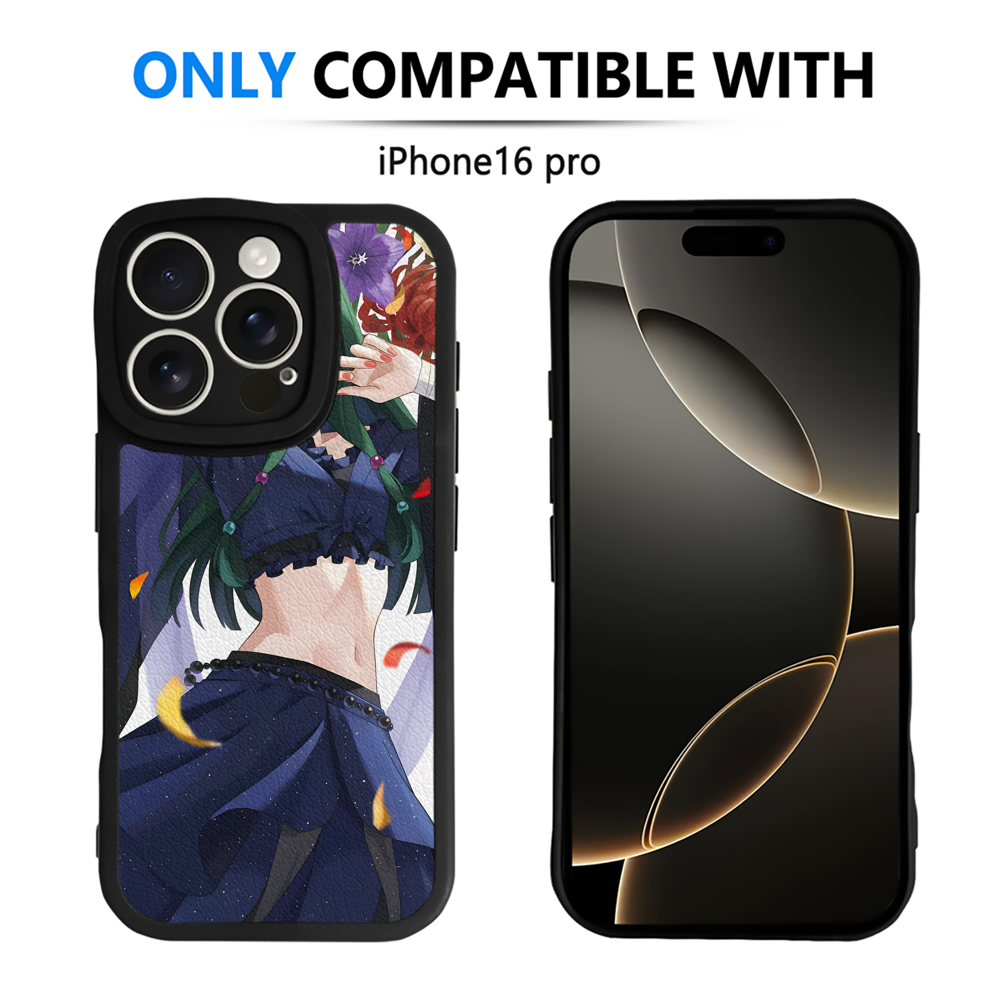 （画像用） 薬屋のひとりごと The Apothecary Diaries 【iPhone 16シリーズ対応】シリコンスマホケース（レザー調） 材質：シリコン
